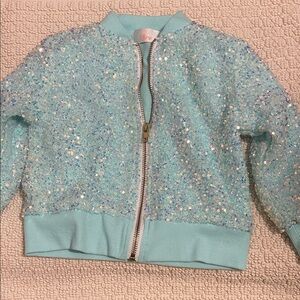 Sparkly Blue Kids Jacket